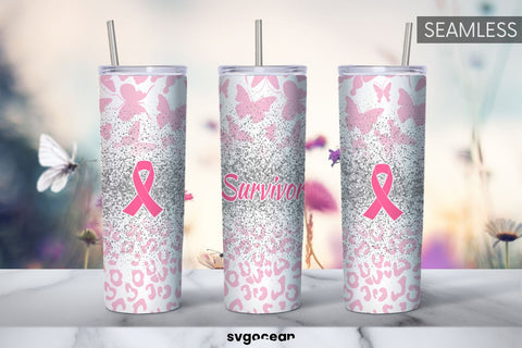 Cancer Tumbler Tapered | PNG Bundle | Tumbler 20oz Sublimation SvgOcean 