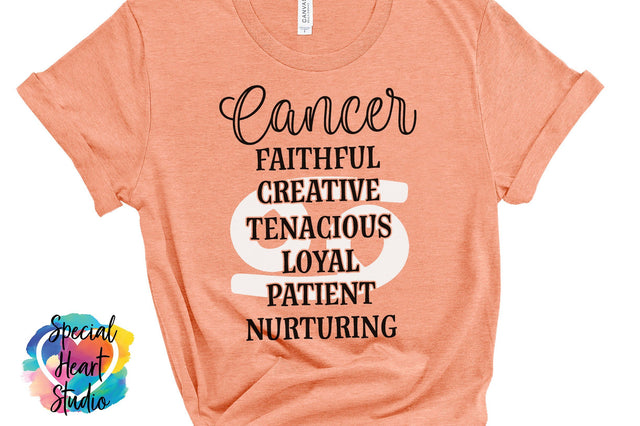 Cancer Zodiac Sign SVG Special Heart Studio 