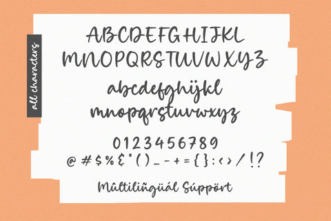 Candies Font Timur type 