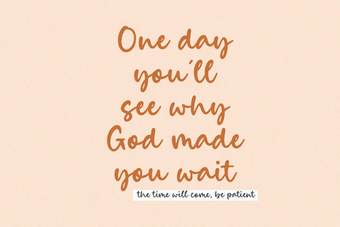 Candies Font Timur type 