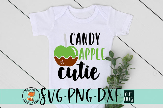 Candle Apple Cutie SVG | Halloween SVG SVG RedFoxDesignsUS 