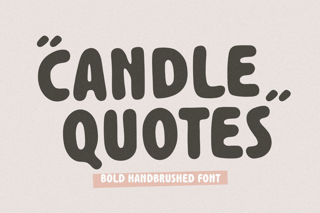 Candle Quotes Font Font Balpirick 