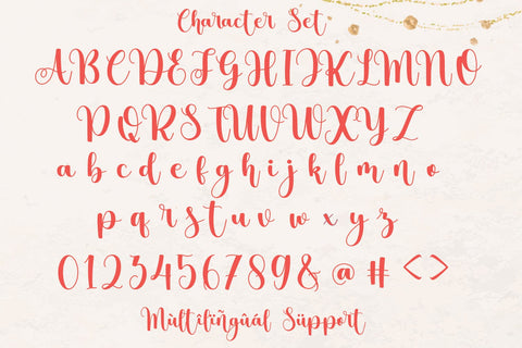 Candles Font Mozarella 