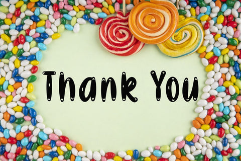 Candy Berry Font Supersemar Letter 