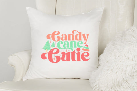 Candy Cane Cutie SVG | Retro Christmas SVG SVG CraftLabSVG 