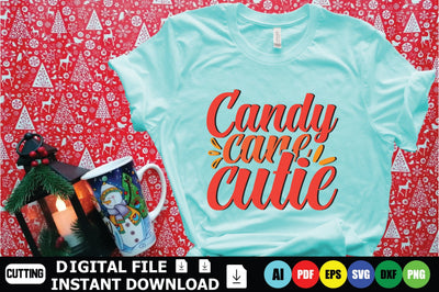 Candy Cane Cutie SVG Shahin alam 