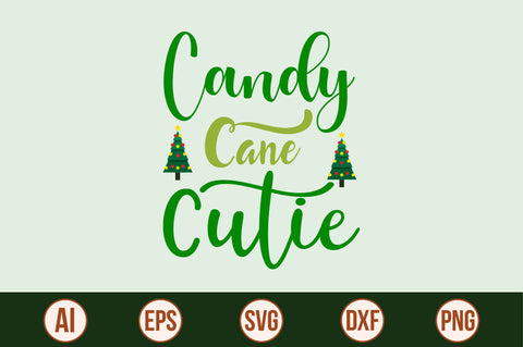 Candy Cane Cutie-svg SVG nirmal108roy 
