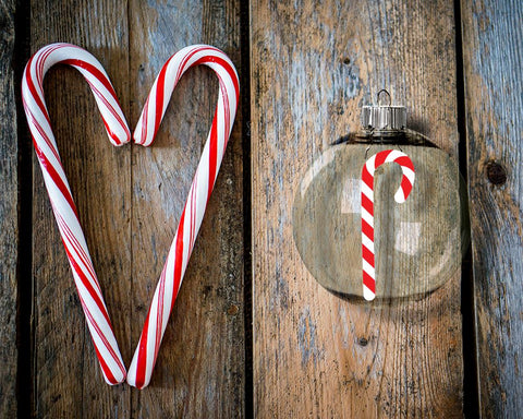 Candy Cane Heart SVG Designed by Geeks 