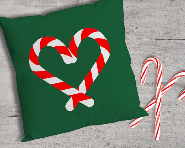 Candy Cane Heart SVG Designed by Geeks 