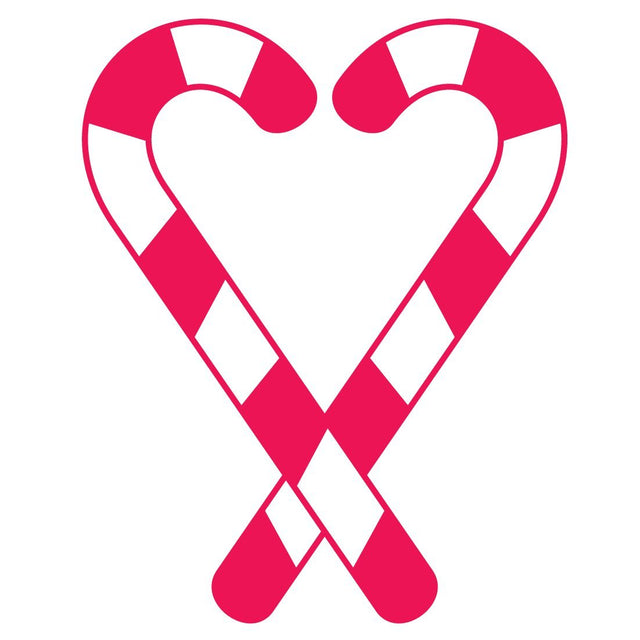 Candy Cane Heart SVG Sarah Hurley 