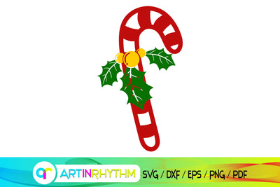 Candy cane SVG, Cane SVG, Candy SVG, Christmas treat SVG, Christmas SVG, Merry Christmas SVG, Merry Christmas, Christmas SVG Artinrhythm shop 