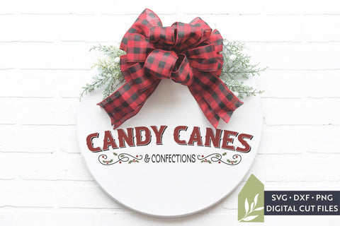 Candy Canes & Confections SVG | Christmas Sign SVG SVG LilleJuniper 