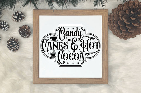 Candy canes & hot SVG Design SVG Regulrcrative 