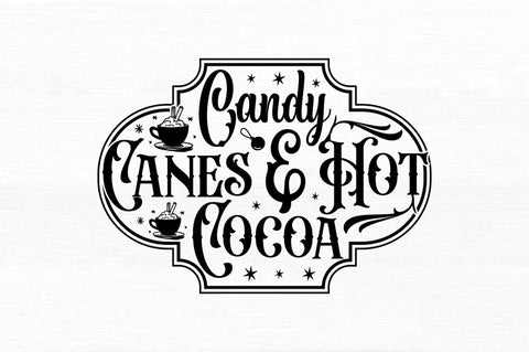Candy canes & hot SVG Design SVG Regulrcrative 