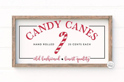 Candy Canes SVG | Christmas / Winter Design SVG Diva Watts Designs 