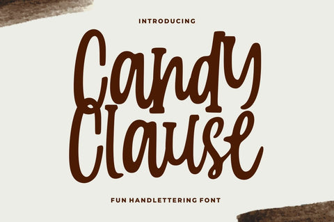 Candy Clause Font Good Java 