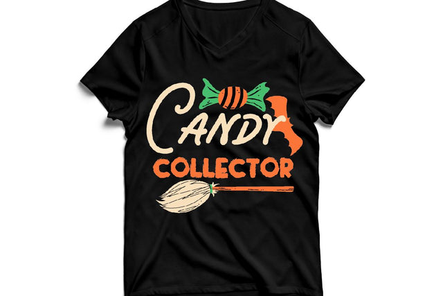 Candy Collector SVG Cut File , Candy Collector SVG Quotes , Halloween SVG Design , Halloween SVG Quotes , Halloween PNG Design SVG BlackCatsMedia 