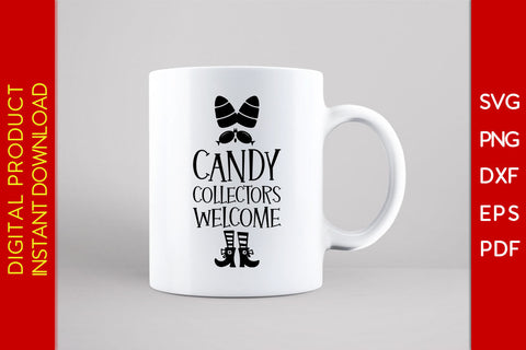 Candy Collectors Welcome Halloween SVG PNG PDF Cut File SVG Creativedesigntee 
