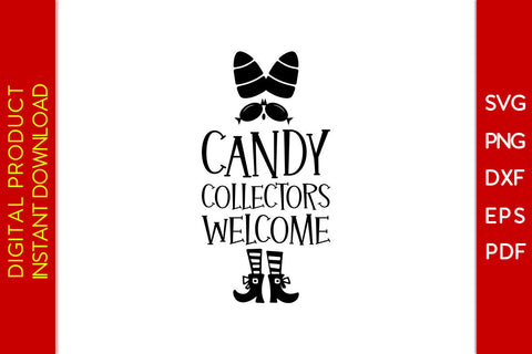 Candy Collectors Welcome Halloween SVG PNG PDF Cut File SVG Creativedesigntee 