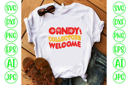 Candy Collectors Welcome Retro SVG SVG Syaman 