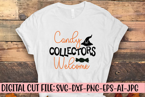 Candy Collectors Welcome SVG Cut File SVG Syaman 