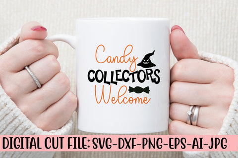 Candy Collectors Welcome SVG Cut File SVG Syaman 