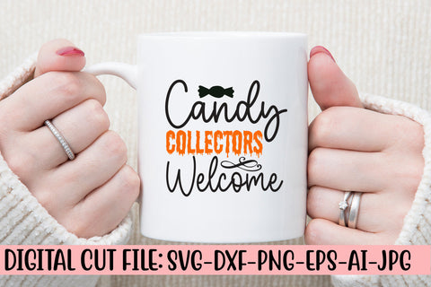 Candy Collectors Welcome SVG Cut File SVG Syaman 