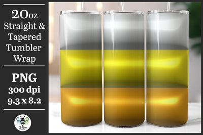 Candy Corn 20oz Tumbler Wrap Sublimation B Renee Design 
