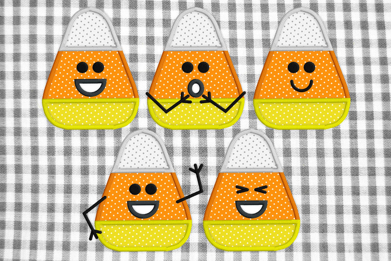 Candy Corn Applique Embroidery Design Bundle Embroidery/Applique DESIGNS Designed by Geeks 