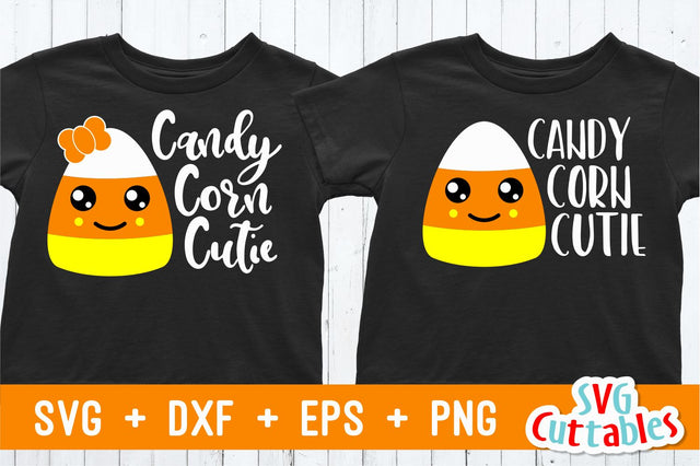 Candy Corn Cutie | Halloween Cut File SVG Svg Cuttables 