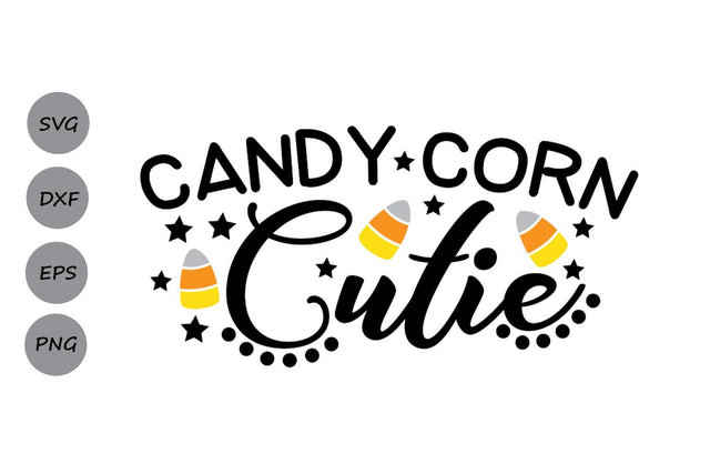 Candy Corn Cutie| Halloween SVG Cutting Files SVG CosmosFineArt 