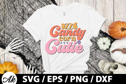 Candy corn cutie Retro SVG SVG akazaddesign 