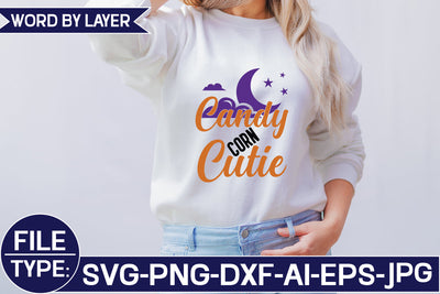 Candy Corn Cutie SVG Cut File SVG Studio Innate 