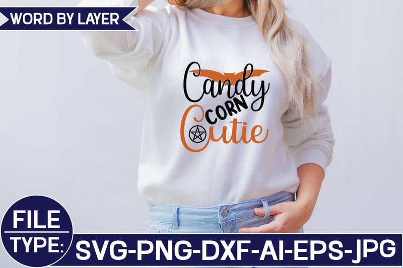 Candy Corn Cutie SVG Cut File SVG Studio Innate 