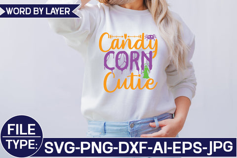 Candy Corn Cutie SVG Cut File SVG Studio Innate 
