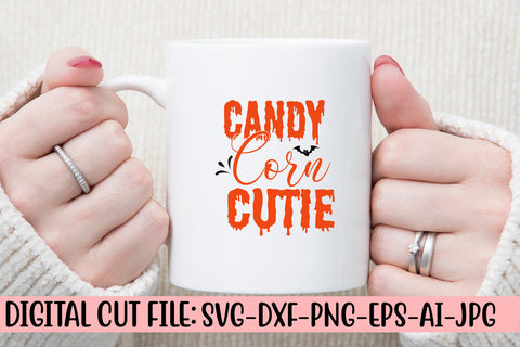 Candy Corn Cutie SVG Cut File SVG Syaman 