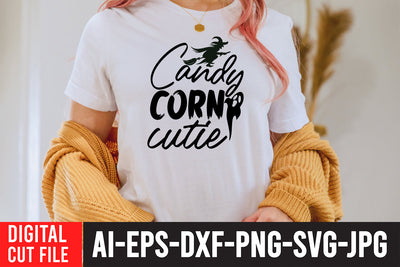 Candy Corn Cutie SVG Design SVG BlackCatsMedia 