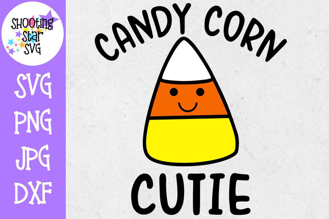 Candy Corn Cutie SVG - Fall SVG - Halloween SVG SVG ShootingStarSVG 