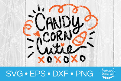 Candy Corn Cutie SVG SavanasDesign 