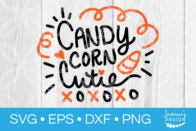 Candy Corn Cutie SVG SavanasDesign 