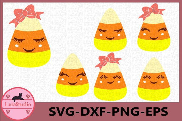 Candy Corn Cutie SVG SVG Lerastudio 