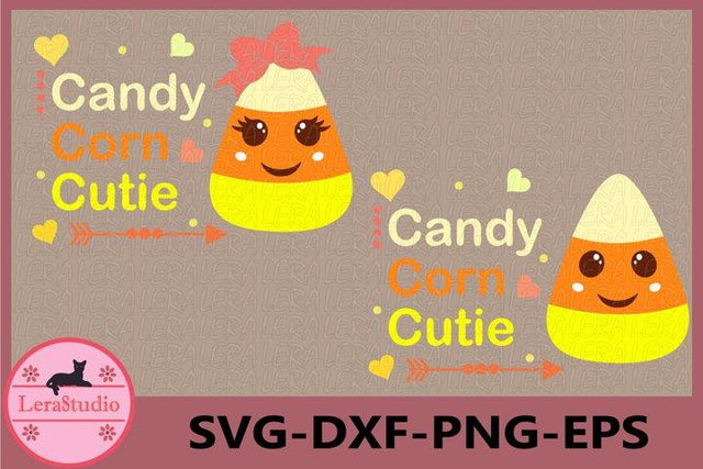 Candy Corn Cutie SVG SVG Lerastudio 