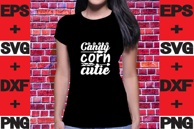 Candy corn cutie SVG svgteam 