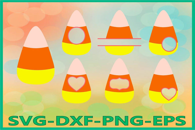 Candy Corn face SVG, Halloween SVG AlexSVGStudio 