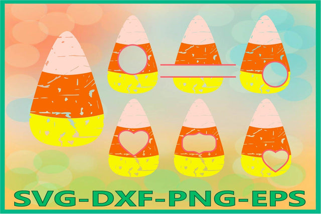 Candy Corn face SVG, Halloween SVG AlexSVGStudio 