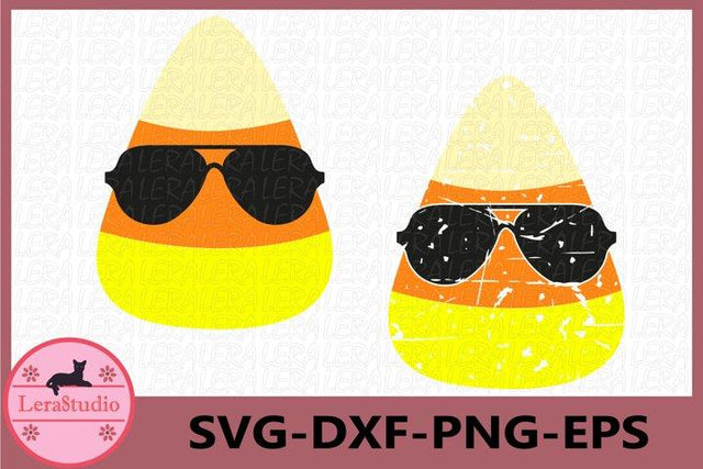 Candy Corn Grunge SVG SVG Lerastudio 