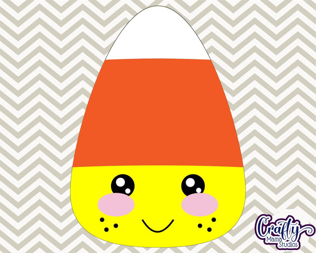 Candy Corn - Halloween Svg Cut File SVG Crafty Mama Studios 
