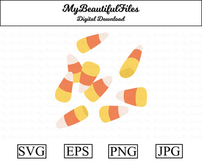 Candy Corn - Halloween SVG MyBeautifulFiles 