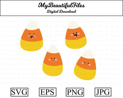 candy corn - halloween SVG MyBeautifulFiles 