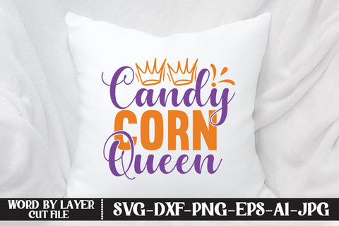 Candy Corn Queen SVG CUT FILE SVG MStudio 